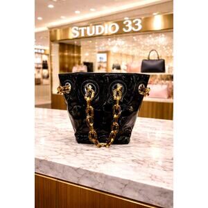 Studio33 Woke Newbie Bucket Bag - Black/Brown